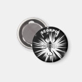 Scorpio-teken Magneet (Voorkant / Achterkant)