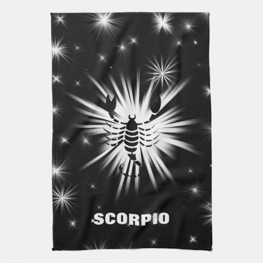 Scorpio-teken Theedoek (Verticaal)