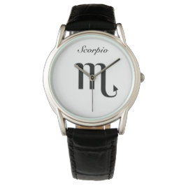 Scorpio-teken van de Zodiac. Dames Watches.Scorpio Horloge