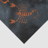 Scorpio Tissuepapier (Detail)