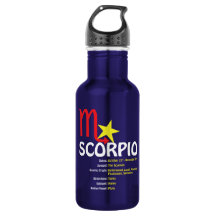 Scorpio Traits Water Flacon