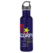 Scorpio Traits Water Flacon Waterfles (Voorkant)