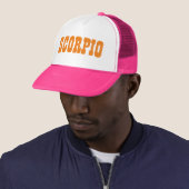 Scorpio Trucker Hat Pet (In situ)