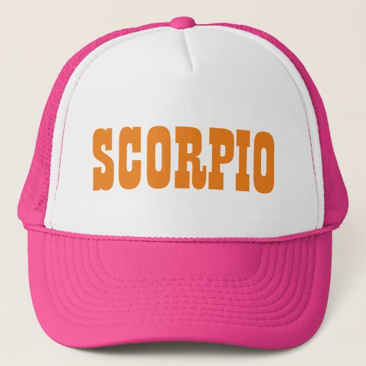 Scorpio Trucker Hat Pet (Voorkant)