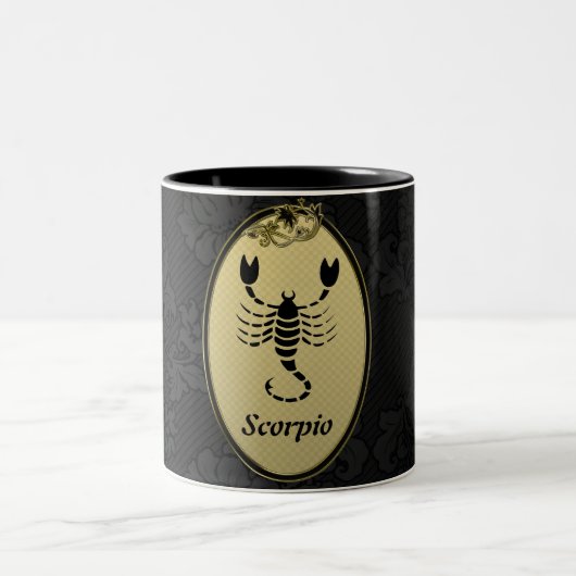Scorpio Tweekleurige Koffiemok (Center)