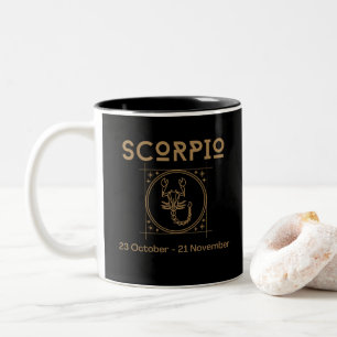 Scorpio Tweekleurige Koffiemok