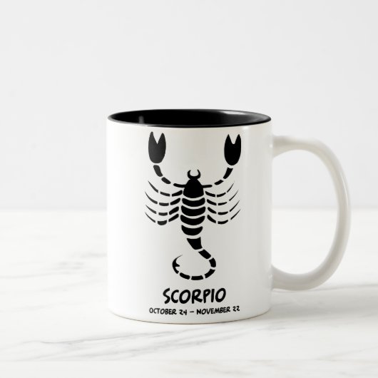 Scorpio Tweekleurige Koffiemok (Rechts)