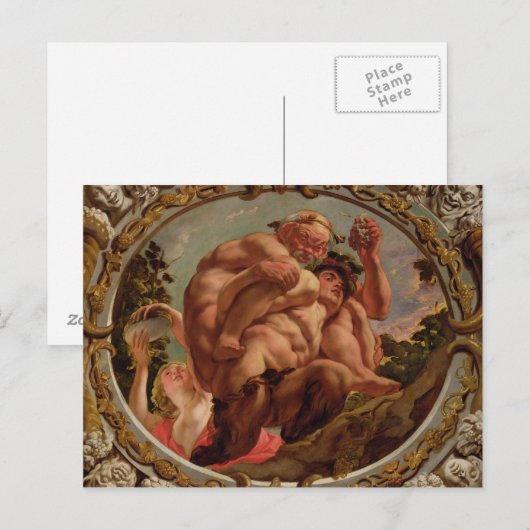 Scorpio, van de Tekenen van de Zodiac Briefkaart (Voorkant / Achterkant)