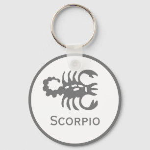 Scorpio van het Zodiac-ontwerp Sleutelhanger