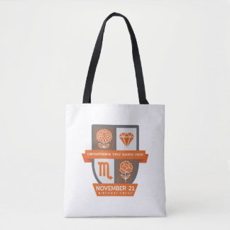 Scorpio Verjaardagswapen™ voor 1-21 november Tote Bag