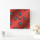 Scorpio Vierkante Klok (Huis)