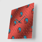 Scorpio Vierkante Klok (Hoek)