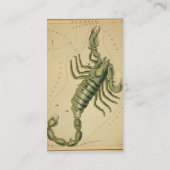 Scorpio-Visitekaartje Visitekaartje (Achterkant)
