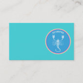 Scorpio-Visitekaartje Visitekaartje (Voorkant)