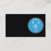 Scorpio-Visitekaartje Visitekaartje (Achterkant)