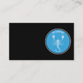 Scorpio-Visitekaartje Visitekaartje (Voorkant)