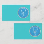 Scorpio-Visitekaartje Visitekaartje (Voorkant / Achterkant)