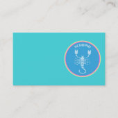 Scorpio-Visitekaartje Visitekaartje (Voorkant)