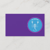 Scorpio-Visitekaartje Visitekaartje (Voorkant)
