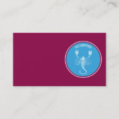 Scorpio-Visitekaartje Visitekaartje (Voorkant)