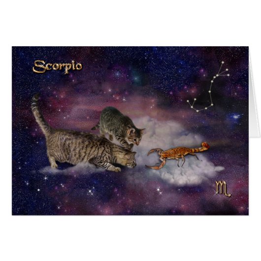 Scorpio voor kattenbroodjes (Voorkant Horizontaal)