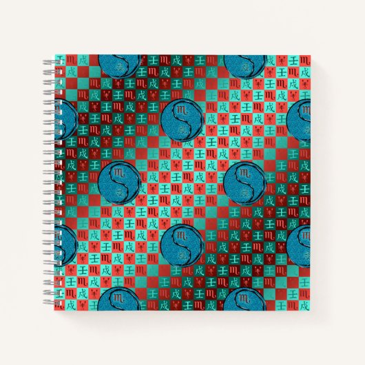 Scorpio & Water Dog Notitieboek (Voorkant)