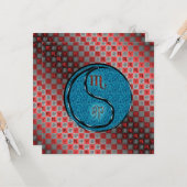 Scorpio & Water Rabbit Kaart (Voorkant / Achterkant in situ)