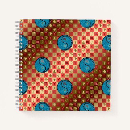 Scorpio & Water Rat Notitieboek (Voorkant)