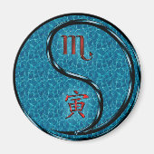Scorpio & Water Tiger Magneet (Voorkant)