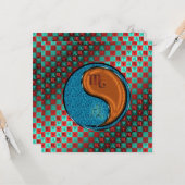 Scorpio & Wood Dog Kaart (Voorkant / Achterkant in situ)