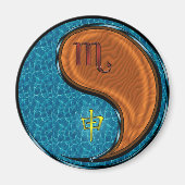 Scorpio & Wood Monkey Magneet (Voorkant)