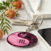 Scorpio Yin Yang Sleutelhanger (Zijkant)