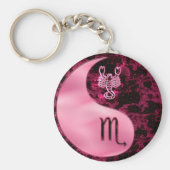 Scorpio Yin Yang Sleutelhanger (Voorkant)