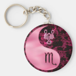 Scorpio Yin Yang Sleutelhanger