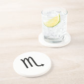 Scorpio Zandsteen Onderzetter (Zijkant)