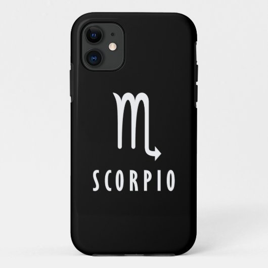 Scorpio zodiaal teken Case-Mate iPhone case (Achterkant)