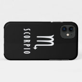 Scorpio zodiaal teken Case-Mate iPhone case (Achterkant (horizontaal))
