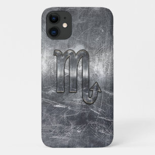 Scorpio Zodiab Onderteken Onderdruk Industriële st Case-Mate iPhone Case