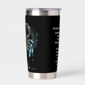 Scorpio Zodiac Art for October 23–November 21 Geïsoleerde Drinkbeker (Links)