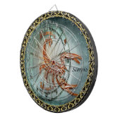 Scorpio Zodiac Astrology design Dartbord (Voorkant Rechts)
