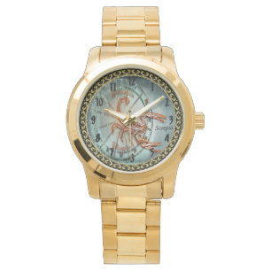 Scorpio Zodiac Astrology design Horloge