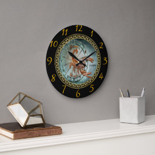 Scorpio Zodiac Astrology Large Clock Grote Klok