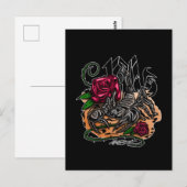 Scorpio - Zodiac Briefkaart (Voorkant / Achterkant)