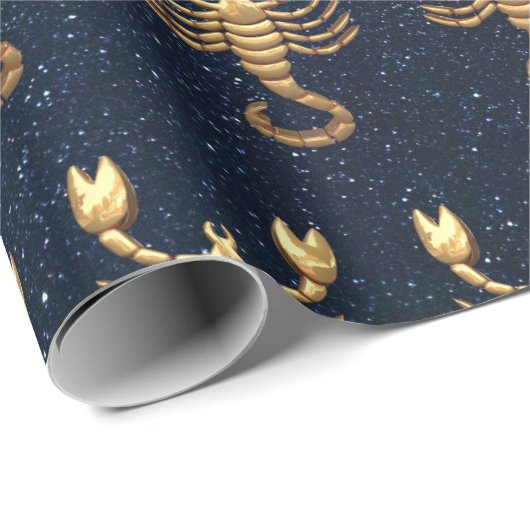 Scorpio Zodiac Cadeaupapier (Rol Hoek)