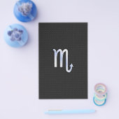 Scorpio Zodiac chrome als Sign black slang skin Flyer (Enkel)