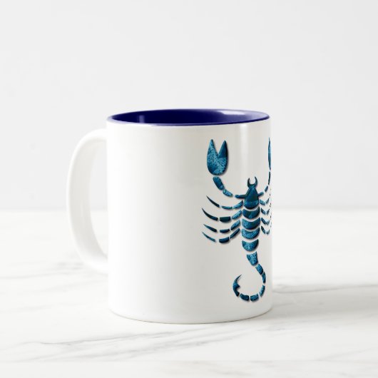 Scorpio Zodiac Coffee Mok (Voorkant links)