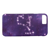 Scorpio Zodiac Constellation Phone Case (Achterkant (Horizontaal))