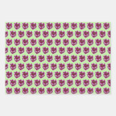 Scorpio Zodiac Coquette Hart Verjaardagstaart Inpakpapier Vel (Voorkant 3)
