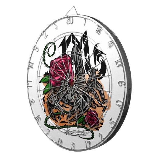 Scorpio - Zodiac Dartbord (Voorkant Rechts)