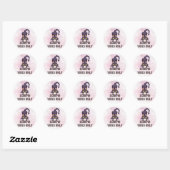 Scorpio Zodiac Decal voor liefhebbers van astrolog Ronde Sticker (Vel)